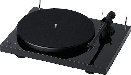 Pro-Ject Audio Debut III Record Master with Ortofon OM10 Turntables Black