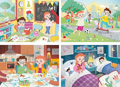 Kids Puzzle A Beautiful Day for 3++ Years 160pcs Clementoni