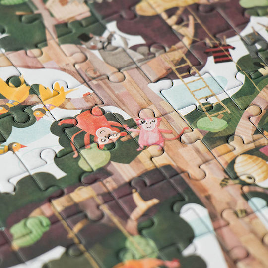Kinderpuzzle Baum für 6+ Jahre 100pcs Londji