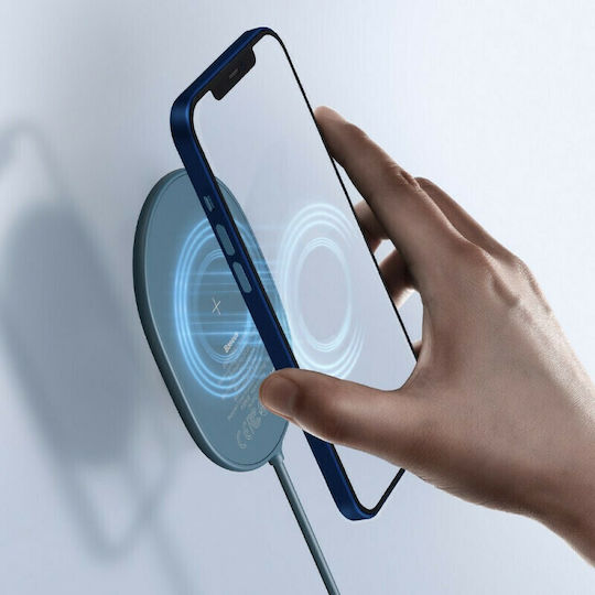 Baseus Wireless Charger (Qi Pad) 15W Blue (WXQJ-03)