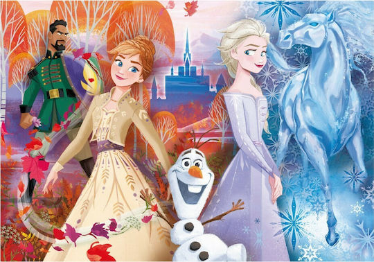 Детски Пъзел Disney Frozen 2 Supercolor за 3+ години+ Години 15бр (Различни Видове) 1 бр. Clementoni