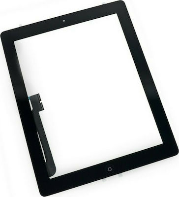 Touch-Mechanismus Ersatz black (iPad 3/4)