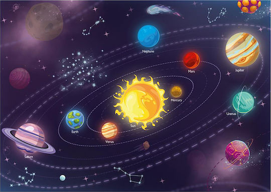 Kids Puzzle Solar System for 6+ Years 300pcs Dino