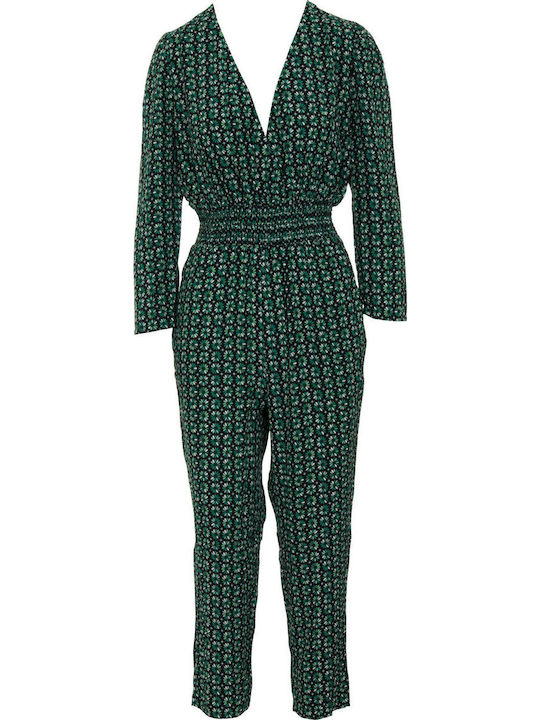 Paloma Women's Long-sleeved One-piece Suit Green