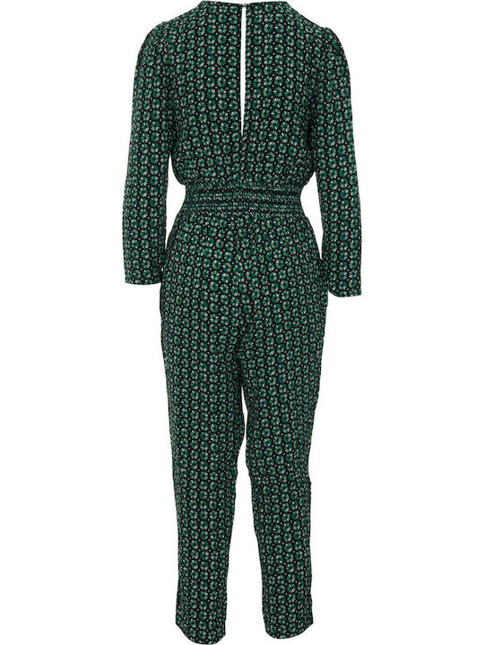 Paloma Women's Long-sleeved One-piece Suit Green