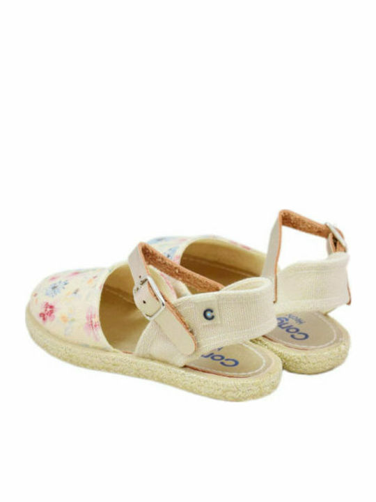 Kids Espradrilles with Adjustable Metal Clasp Multicolour Espadrilles with Strap KV1 21538