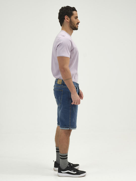 Men's Shorts Jeans Middle Blue