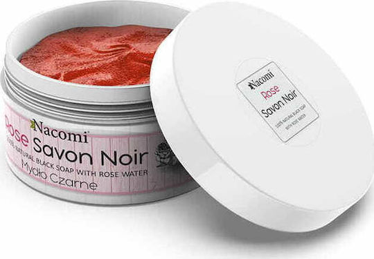 Nacomi Rose Savon Noir Scrub Body Black soap 155gr