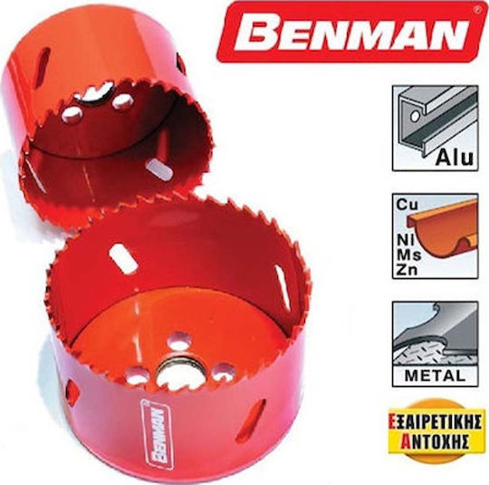 Benman Hole Saw Set with Diameter 102mm for Wood and Metal