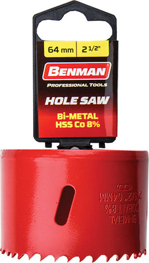 Benman Hole Saw Cobalt Hole Saw for Wood, Metal and Plastic 200gr