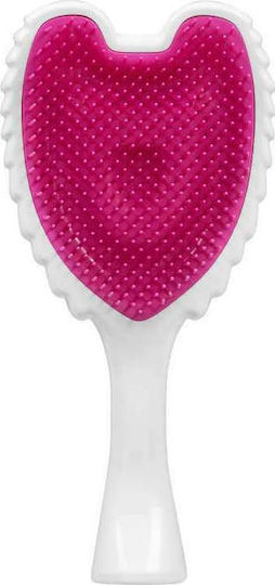 Tangle Angel Re:born Angel Brush Hair for Detangling White / Fuchsia