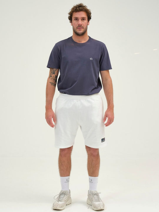 Sportliche Herrenshorts Weiß
