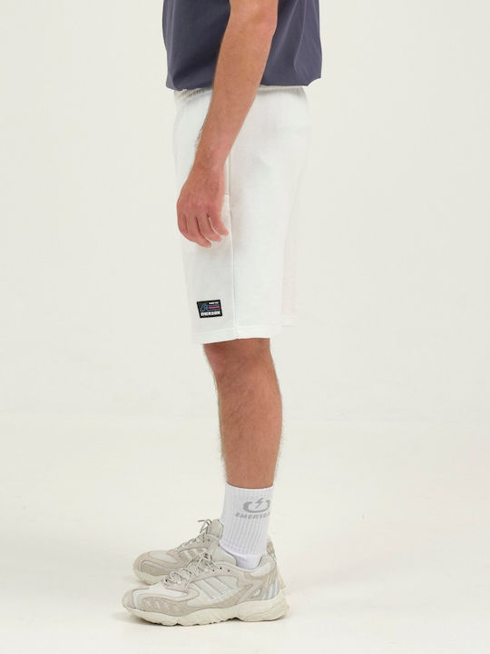Sportliche Herrenshorts Weiß