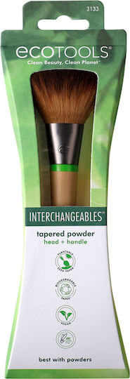 EcoTools Makeup Brush for Powder made of Synthetic Hair Tapered Interchangeables Make-Up