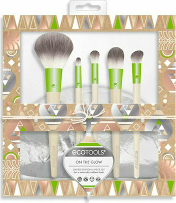 EcoTools Synthetic Make Up Brush Set Holiday Vibes 6pcs