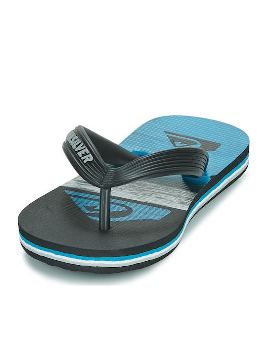 Παιδικές Σαγιονάρες Flip Flops Μαύρες Molokai Panel