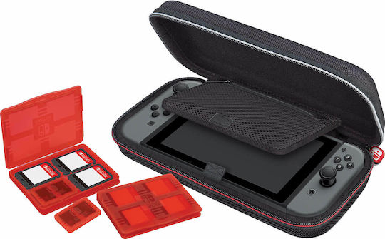Nintendo Deluxe Travel Case Fabric Switch Controller Carrying Case Black