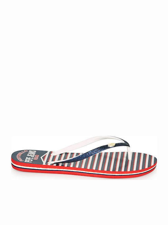 Pepe Jeans Rake Sailor Flip Flops Μπλε