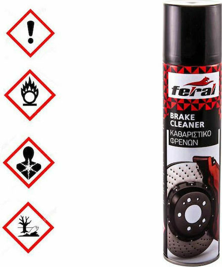 Feral Σπρέι Καθαρισμού Φρένων 400ml