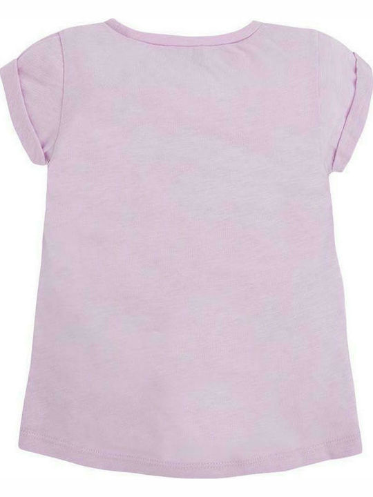 Mayoral Kids Blouse Short Sleeve Lilac