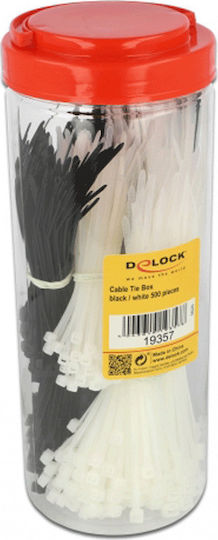 DeLock Plastic Cable Ties 2.5mm In Multicolour Colour 500pcs 19357