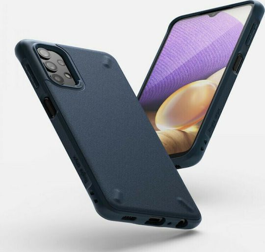Ringke Onyx Back Cover Silicone with Strap Navy Blue (Galaxy A32 5G)