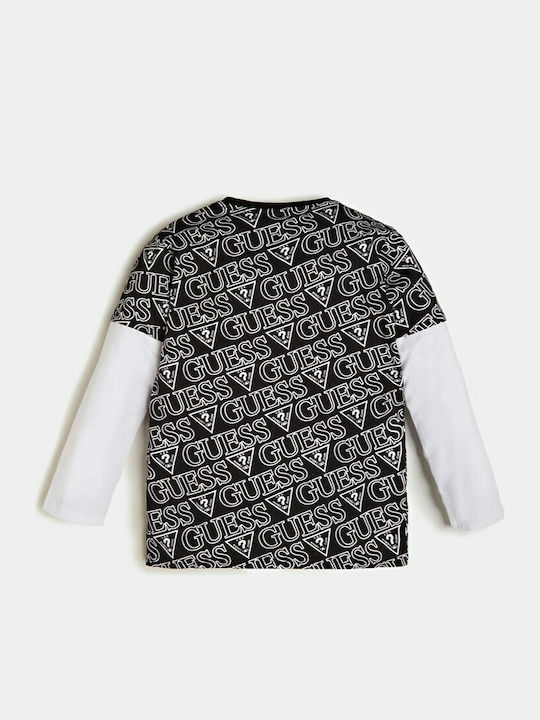 Guess Kids Blouse Long Sleeve Black