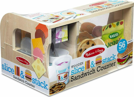 Melissa & Doug Πάγκος για Κατασκευή Σάντουιτς από Ξύλο