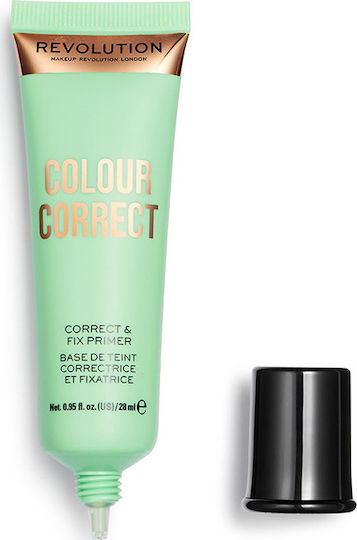 Revolution Beauty Farbkorrektierende Grundierung Primer Gesicht in Cremiger Form 28ml