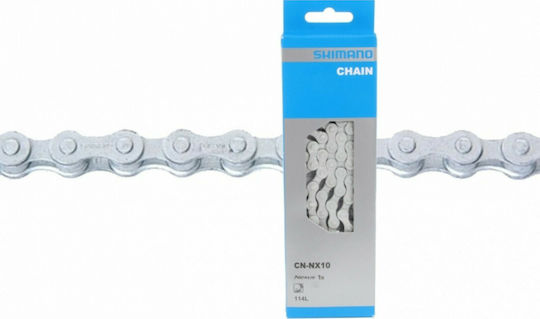 Shimano CN-NX10 Fahrradkette 114L Silber