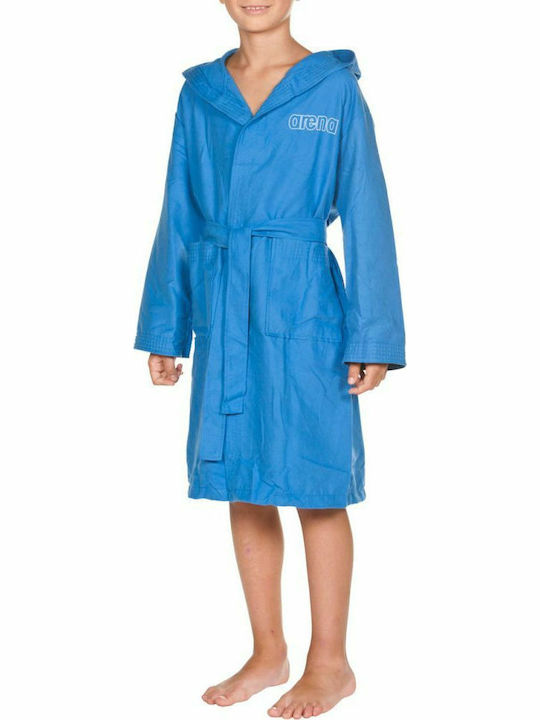 Arena Zeal 000925-721 Kids Swimming Bathrobe Blue