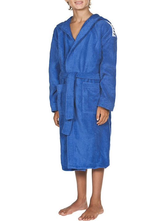 Arena Core Soft 002015-721 Kids Swimming Bathrobe Blue