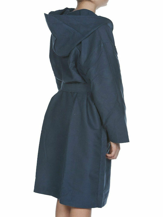 Arena Zeal 000925-701 Kids Swimming Bathrobe Blue