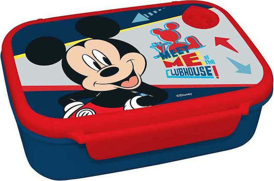 Διακάκης Πλαστικό Παιδικό Σετ Φαγητού Mickey Πολύχρωμο