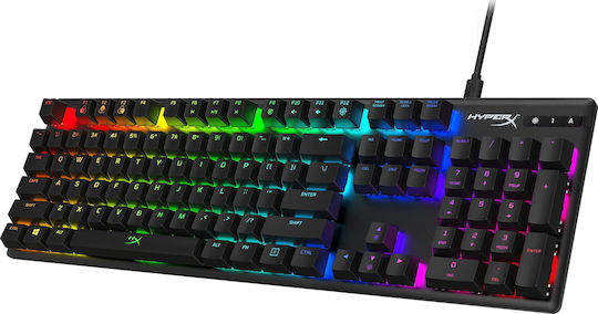HyperX Alloy Origins Gaming Mechanical Keyboard with HyperX Blue Switches and RGB Lighting English US