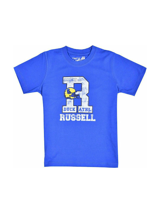 Russell Athletic Παιδικό T-shirt Μπλε