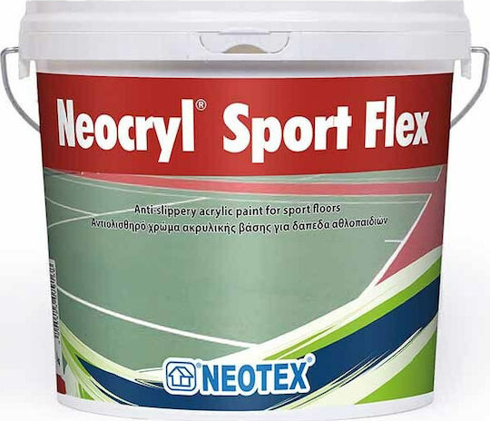 Neotex Neocryl Sport Flex Χρώμα Ακρυλικό Κεραμιδί 4kg