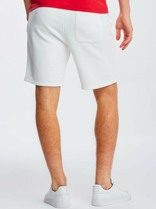 Men's Athletic Shorts White