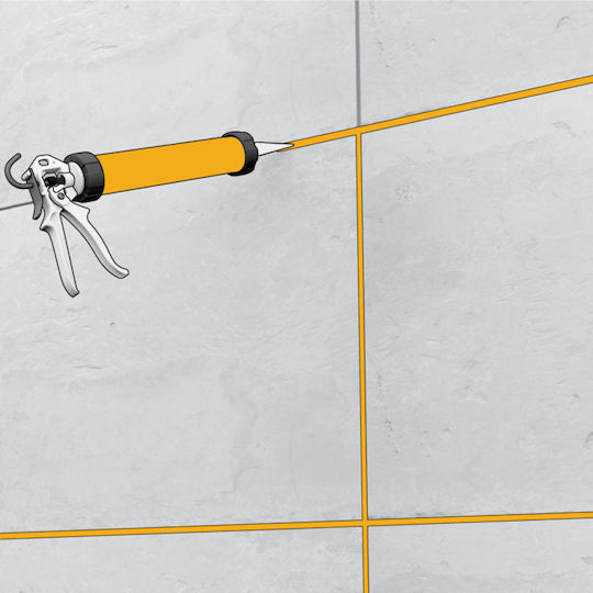 Sika Construction Sealant Silicone Gray 300ml