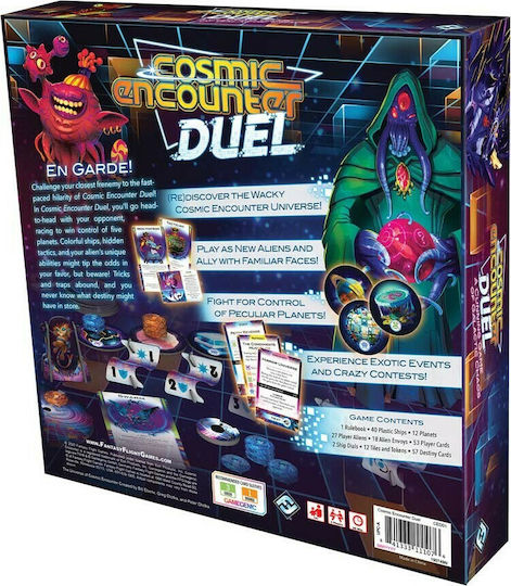 Board Game Cosmic Encounter: Duel for 2 Players 14+ Years Old (EN) Fantasy Flight