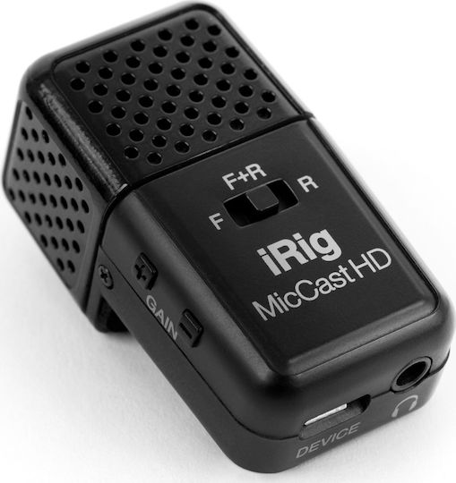 IK Multimedia iRig Mic Cast HD Πυκνωτικό Μικρόφωνο USB Clip On