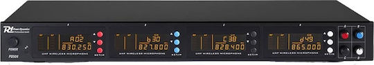 Power Dynamics PD504H 4x 50 Channels UHF Set 4 Set Wireless Δυναμικό Microphone Handmade for Vocals