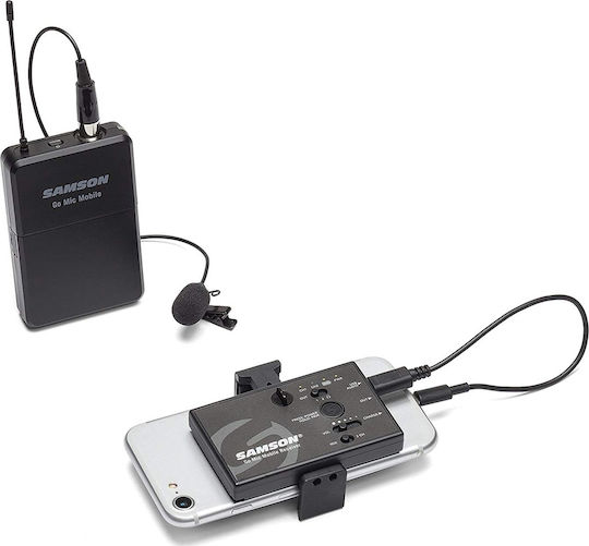 Samson GO Mic Mobile Lavalier Σετ Ασύρματο Πυκνωτικό Μικρόφωνο Πέτου, Clip On για Φωνητικά