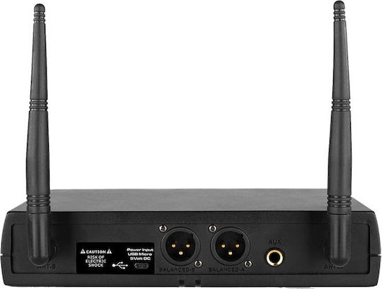 Vonyx WM62B Σετ Ασύρματο Πυκνωτικό Μικρόφωνο Κεφαλής για Φωνητικά