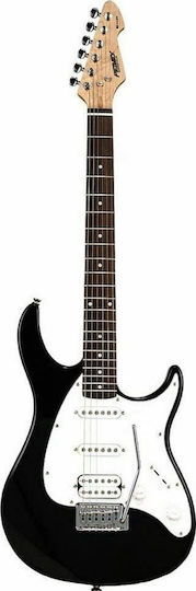 Peavey Raptor Plus Chitară Electrică Stratocaster cu HSS Configurație Doze Negru