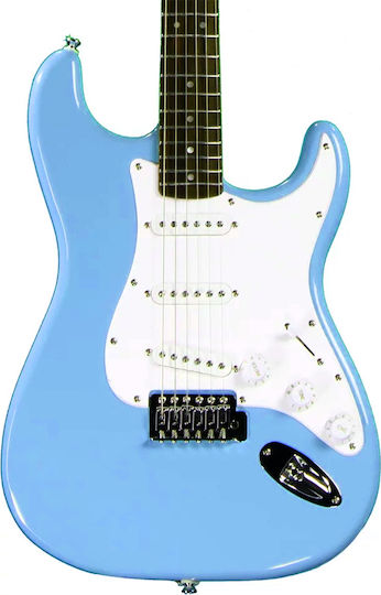 Soundsation Rider Standard S Ηλεκτρική Κιθάρα με SSS Διάταξη Μαγνητών Tropical Blue
