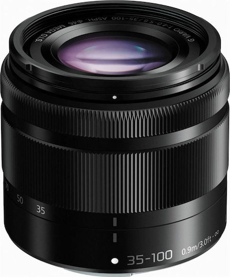 Panasonic Crop Φωτογραφικός Φακός Lumix G 35-100mm F/4-5.6 O.I.S. Standard Zoom για Micro Four Thirds (MFT) Mount Μαύρος