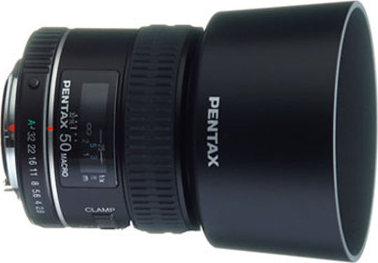 Pentax Full Frame Φωτογραφικός Φακός SMC DFA 50mm F/2.8 Standard / Macro για Pentax K Mount Μαύρος