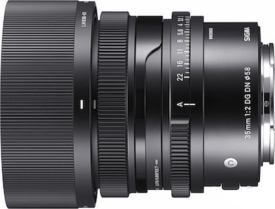 Sigma Full Frame Φωτογραφικός Φακός 35mm f/2 DG DN Contemporary Σταθερός για Sony E Mount Black