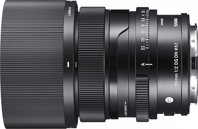 Sigma Full Frame Camera Lens 65mm f/2 DG DN Contemporary Steady for Leica L Mount Black